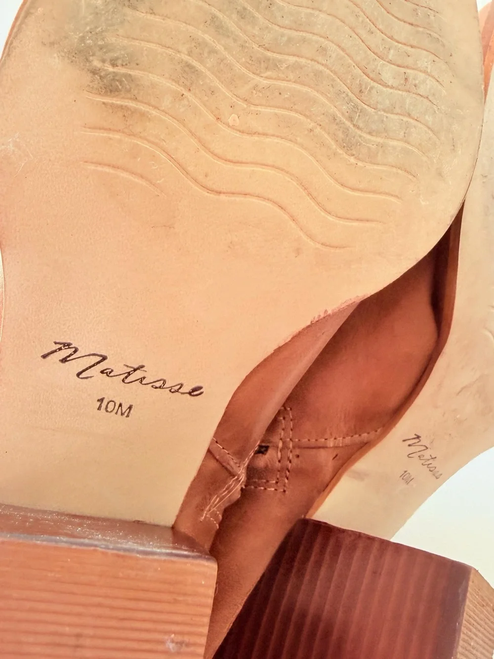 Matisse brown leather